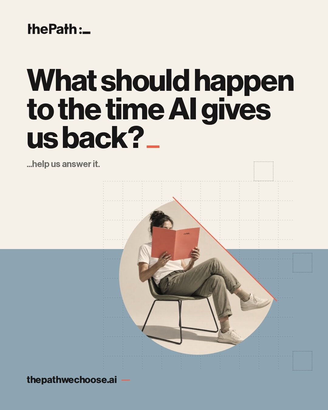 Post graphic: what should happen to the time AI gives us back?